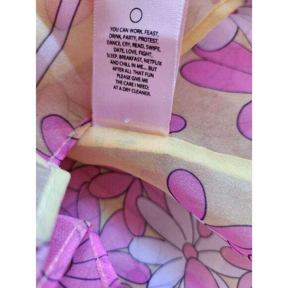 NWT Selkie French Puff Floral Midi Dress Size Small The Goldie #2C501 - Picture 13 of 13